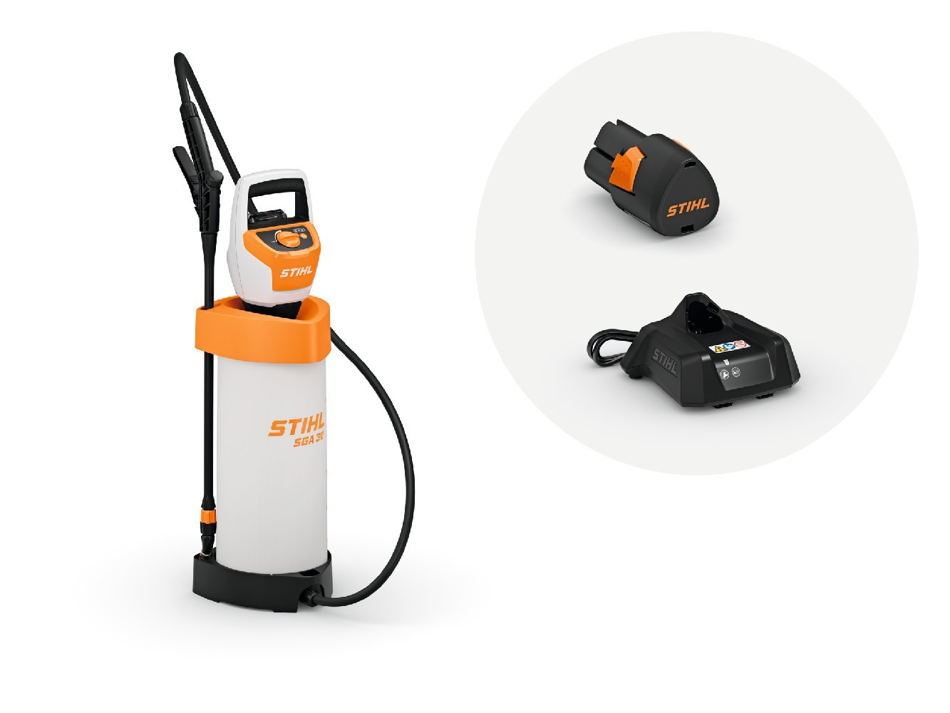 STIHL SGA 30 Set (AS 2 + AL 1)