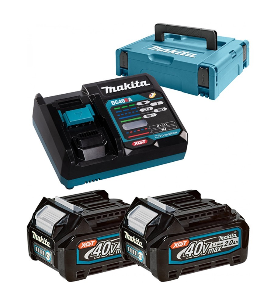 MAKITA Power-Source-Kit - 40 V / 2x 2 Ah