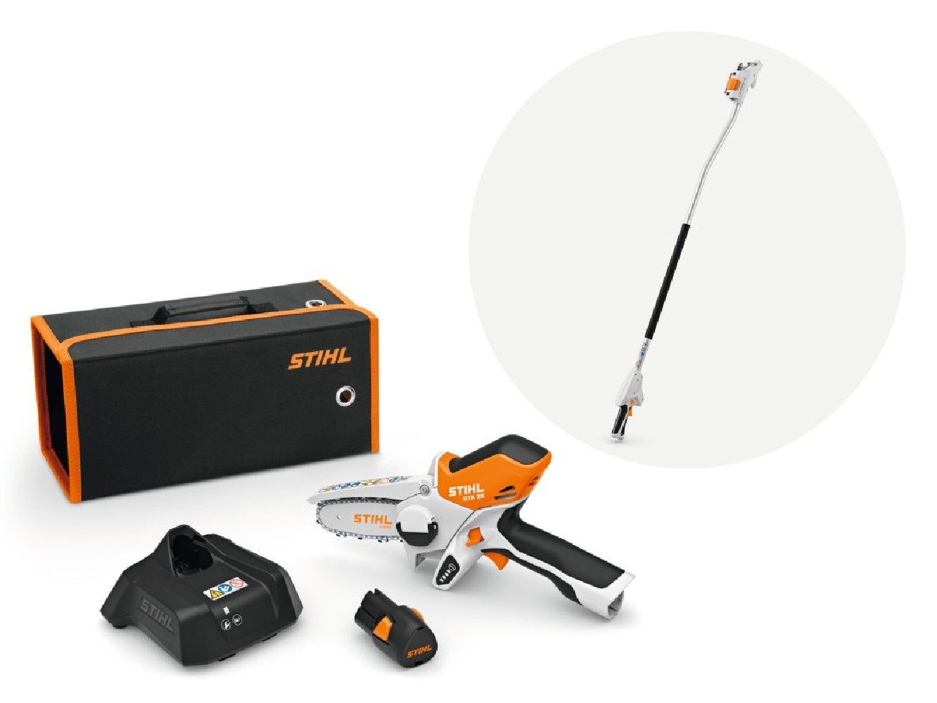 STIHL GTA 26 Set (AS2 + AL1 + Verläng.) STIHL GTA 26 Set (AS2 + AL1 + Verläng.)
